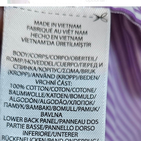 Ralph Lauren Button Front Purple Striped Broadcloth Shirt size XL. - Picture 7 of 7